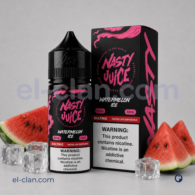 Nasty SaltNic Watermelon Ice بطيخ ساقع