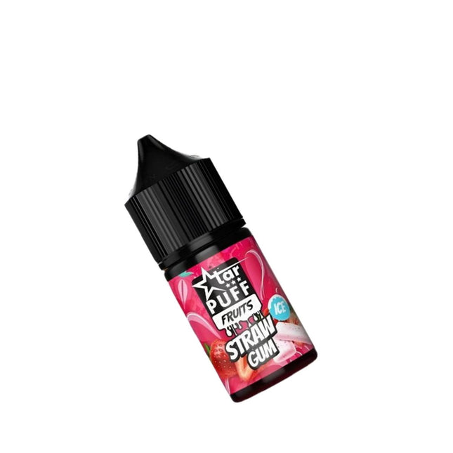 Star Puff SaltNic Straw Gum Ice لبان فراوله ساقع