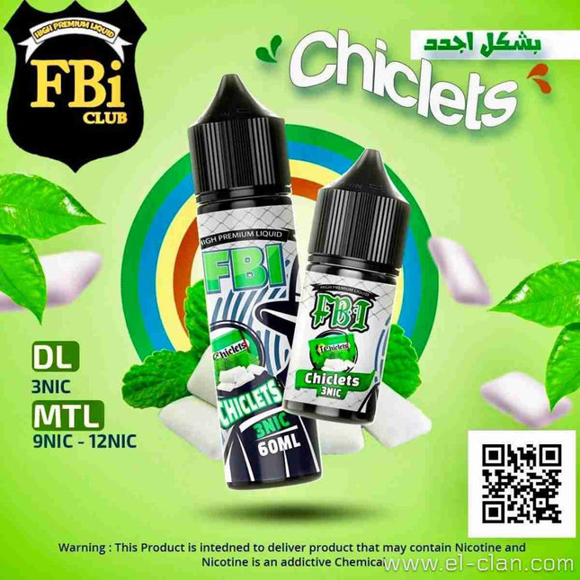 FBI Chiclets لبان نعناع