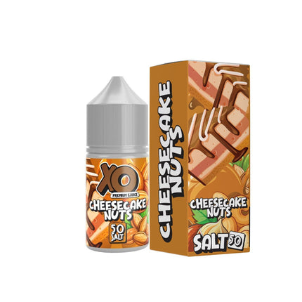 XO SaltNic Cheesecake Nunts تشيز كيك مكسرات