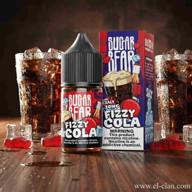 Sugar Bear SaltNic Super Freezy Fizzy Cola كولا ساقعه