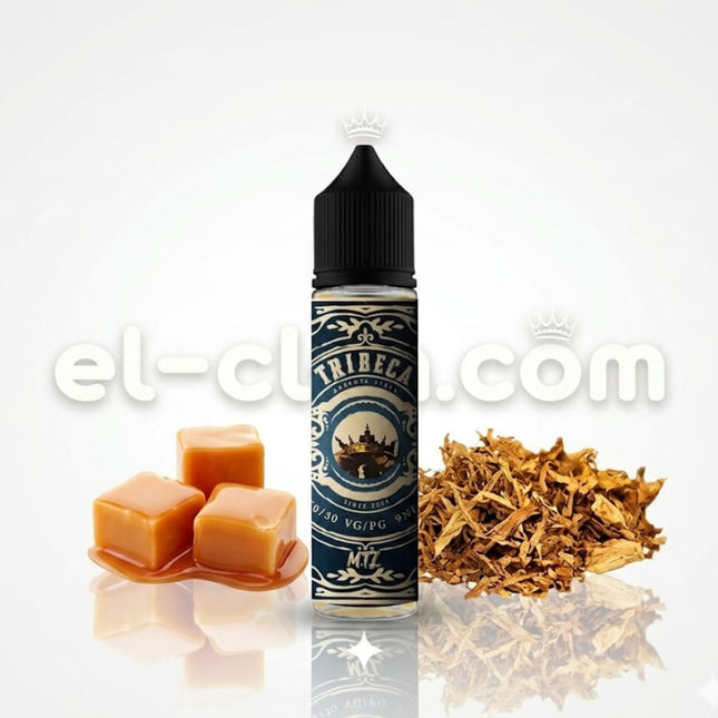 سائل فيب تبغ كراميل فانيليا من باسكوتا إ-جوس، نكهة ليكويد محلي بطعم التبغ مع لمسة الكراميل والفانيليا