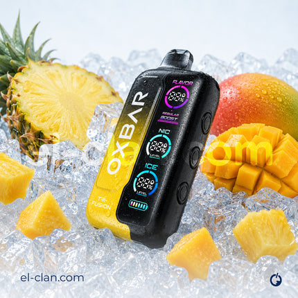 Oxbar Super Cool 50k  Pineapple Mango اناناس مانجو ساقع جدا