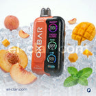 Oxbar Super Cool 50k Mango Peach  مانجو خوخ ساقع جدا