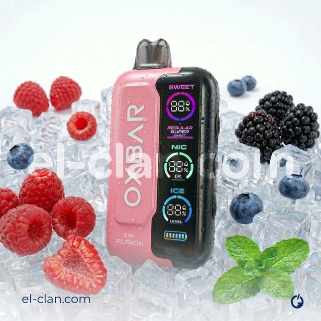 Oxbar Super Cool 50k Mix Berries توت مشكل ساقع جدا