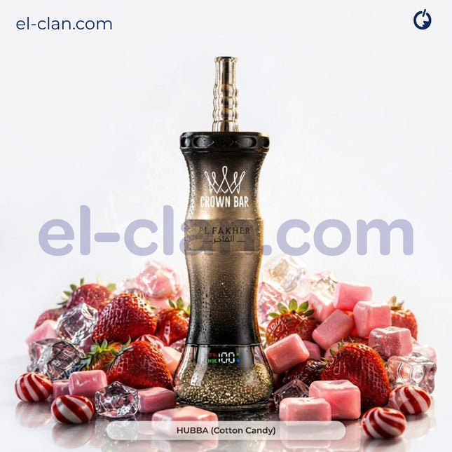 Al Fakher E Hose 60K Hubba Cotton Candy Disposable غزل بنات