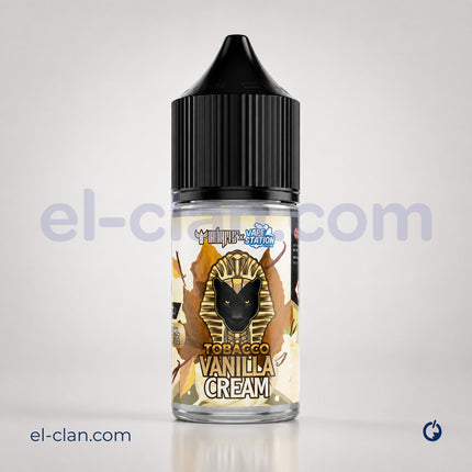 Vape Station Saltnic Tobacco Vanilla Cream توباكو كريمة فانيليا