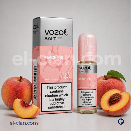 Vozol SaltNic Peach Ice خوخ ساقع