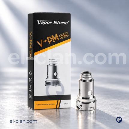 كوابل فيب من شركة Vapor Storm، غيارات كويلات للسجائر الإلكترونية، تظهر في الصورة بشكل واضح.