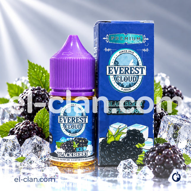 Everest Cloud SaltNic Blackberry Super Cool توت ساقع جدا