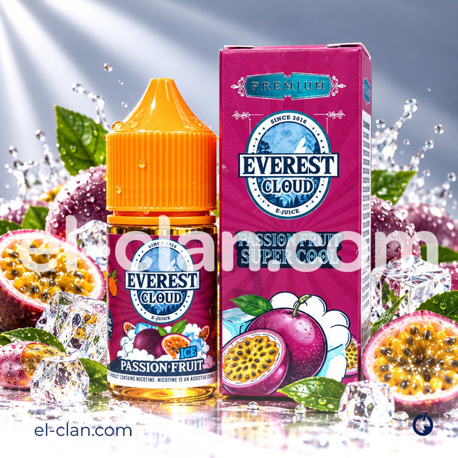 Everest Cloud SaltNic Passion Fruit Super Cool باشون فروت ساقع جدا