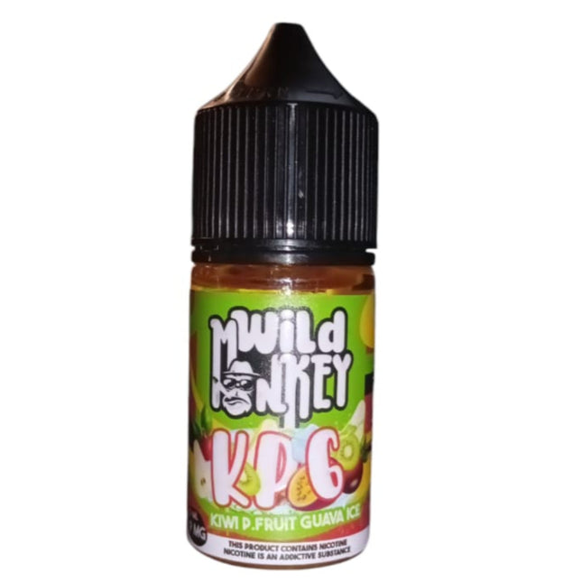 Wild Monkey Ice Kiwi Passion Fruit Guava كيوي باشون فروت جوافه ساقع