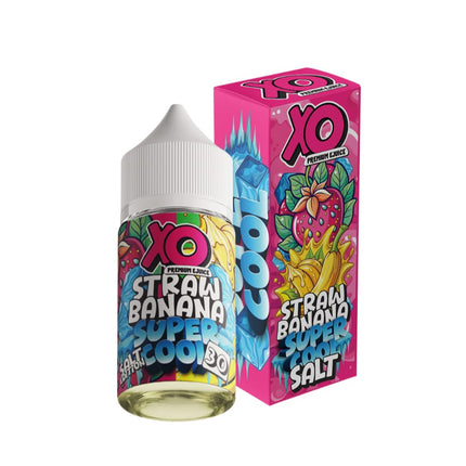 XO Super Cool SaltNic Straw Banana