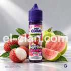 فيب ليكويد محلي My Cloud E-Juice بنكهة جوافة وليتشي، عبوة المنتج بتصميم واضح