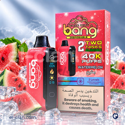 Bang Super Cool 40k Watermelon Disposable بطيخ ساقع