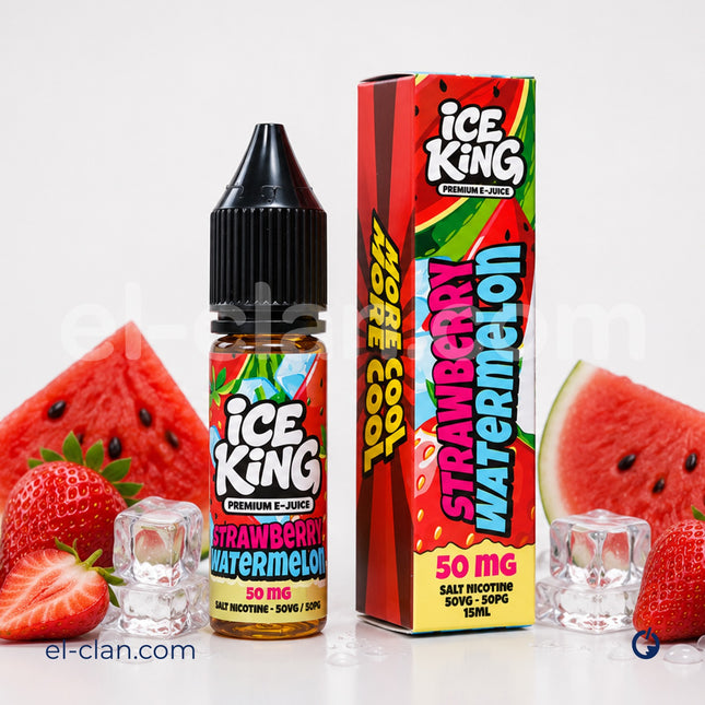Ice King Moor Cool Strawberry Watermelon فراوله بطيخ ساقع