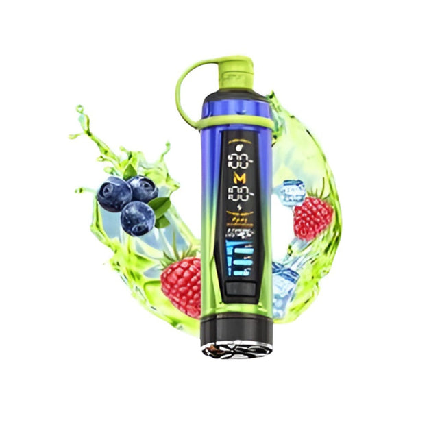 Mosmo Storm GT 35K Blue Razz Ice Disposable Raspberry 