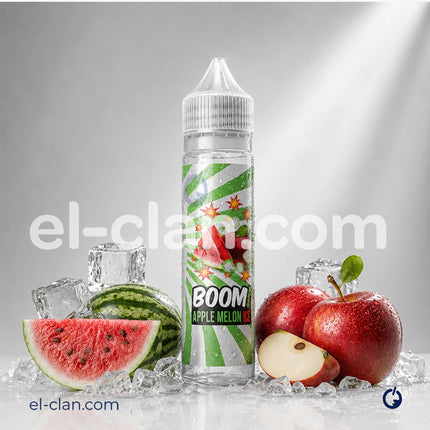 ⁨⁨⁨8Ball Boom Apple Melon Ice  تفاح بطيخ ساقع