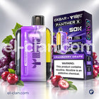 Dr vapes Oxbar 50k Cranberry Grape Ice Disposable عنب ساقع