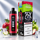 Crown Bar Alfakher Ice Adjust  25K Two Apple Disposable  تفاح ساقع