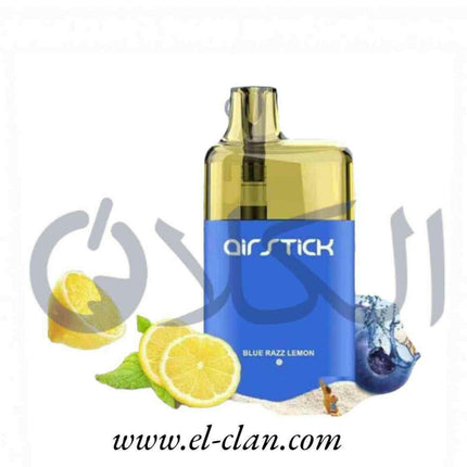 Air Stick 7K Blue Razz Lemon disposable ليمون توت - Air Stick -  الكلان فيب el-clan.