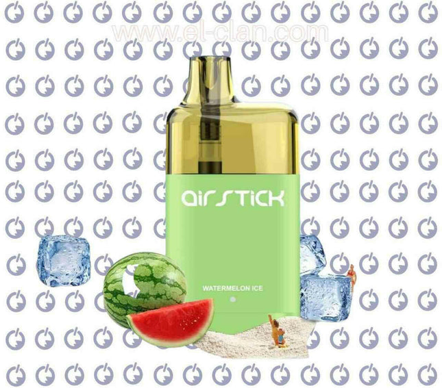 Air Stick 7K Watermelon Ice disposable بطيخ ساقع - Air Stick -  الكلان فيب el-clan.