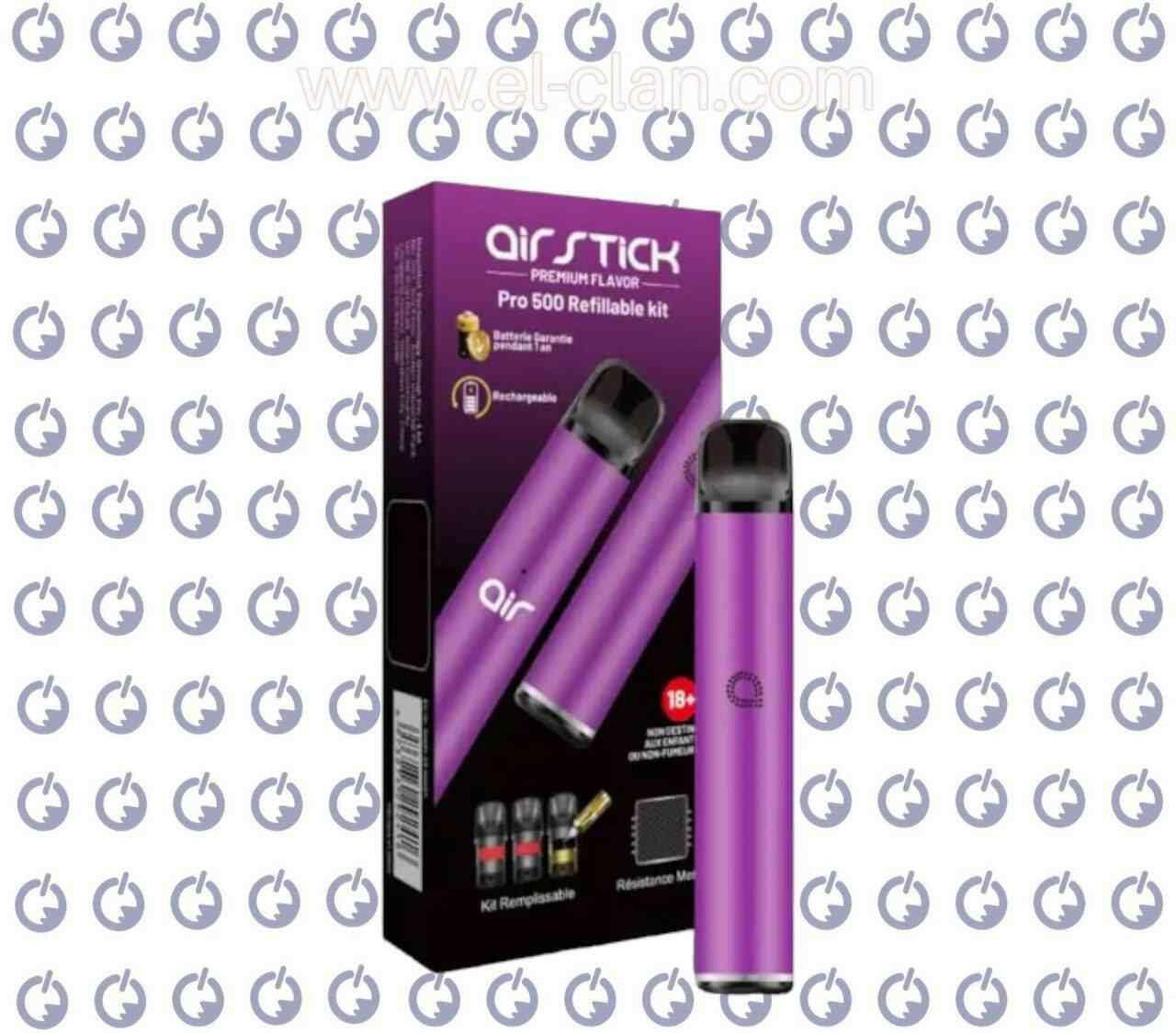 Air Stick Pro 500 Refillable kit - el-clan.com