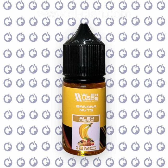 AlexVape Banana Nuts موز مكسرات - AlexVape E-Juice -  الكلان فيب el-clan.