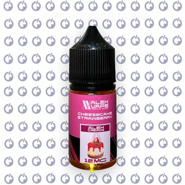 AlexVape Cheesecake Strawberry تشيزكيك فراوله - AlexVape E-Juice -  الكلان فيب el-clan.