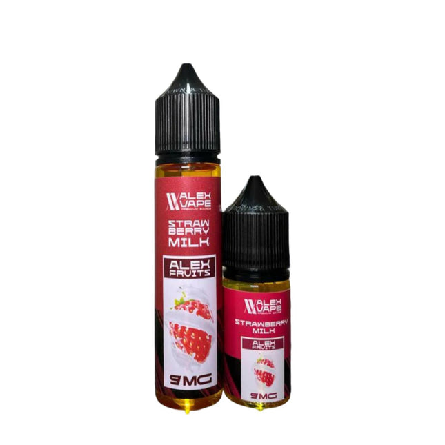 AlexVape Strawberry Milk حليب فراوله - AlexVape E-Juice -  الكلان فيب el-clan.