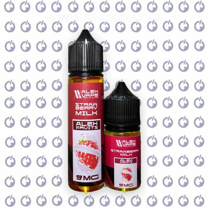 AlexVape Strawberry Milk حليب فراوله - AlexVape E-Juice -  الكلان فيب el-clan.