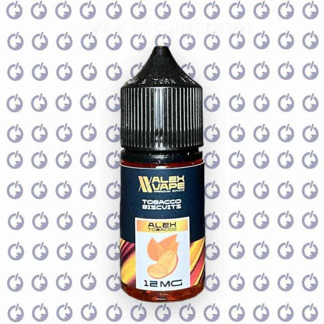 AlexVape Tobacco Biscuits تبغ بسكويت - AlexVape E-Juice -  الكلان فيب el-clan.