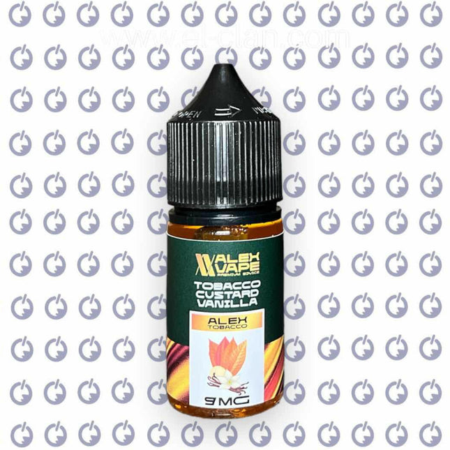 AlexVape Tobacco Custard Vanilla تبغ كاستر فانيلا - AlexVape E-Juice -  الكلان فيب el-clan.