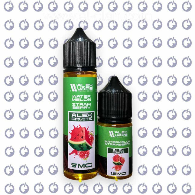 AlexVape Watermelon Strawberry بطيخ فراوله - AlexVape E-Juice -  الكلان فيب el-clan.