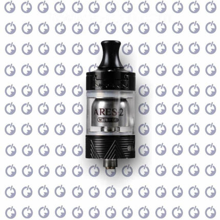 Black Innokin Ares 2 MTL RTA vape tank for hardware mods, featuring a sleek design and adjustable airflow for flavor-focused vaping.