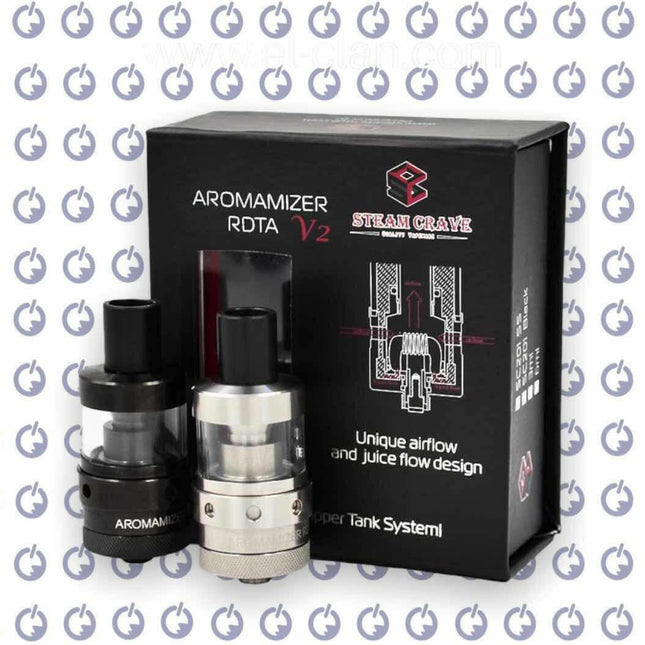 Aromamzier RDTA V2 3ml  اروماميزر - Steam Crave -  الكلان فيب el-clan.