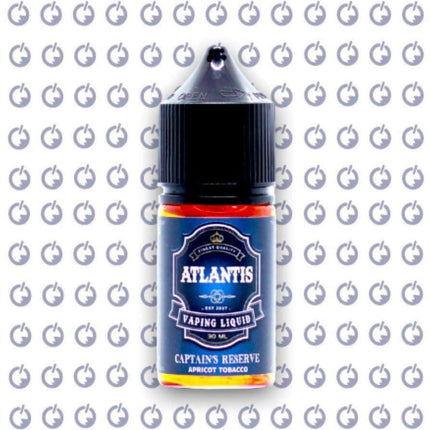 Atlantis Apricot Tobacco توباكو مشمش - Atlantis E-Juice -  الكلان فيب el-clan.