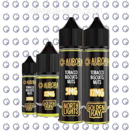 Aurora Golden Ray توباكو بسكويت مكسرات - Aurora E-Juice -  الكلان فيب el-clan.