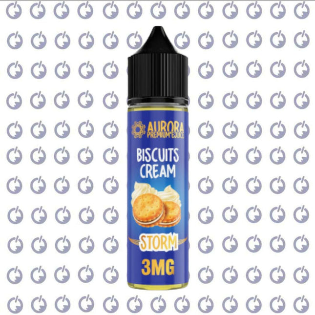 Aurora Storm Biscuits Cream بسكويت كريمي - Aurora E-Juice -  الكلان فيب el-clan.