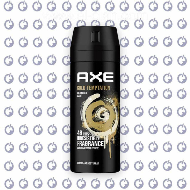 Axe Gold Temptation Body Spray for Men اكس جولد سبراي - Axe -  الكلان فيب el-clan.