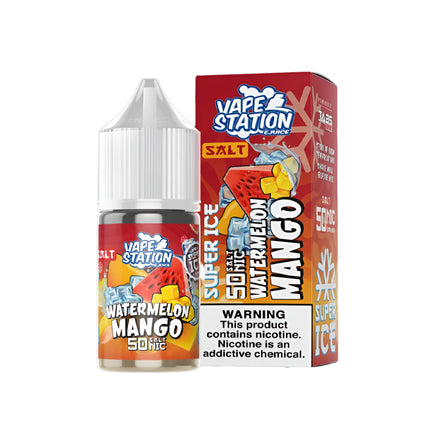 Vape Station Super Ice SaltNic Watermelon Mango