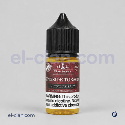 Five Pawns SaltNic Kingside Tobacco Burley توباكو