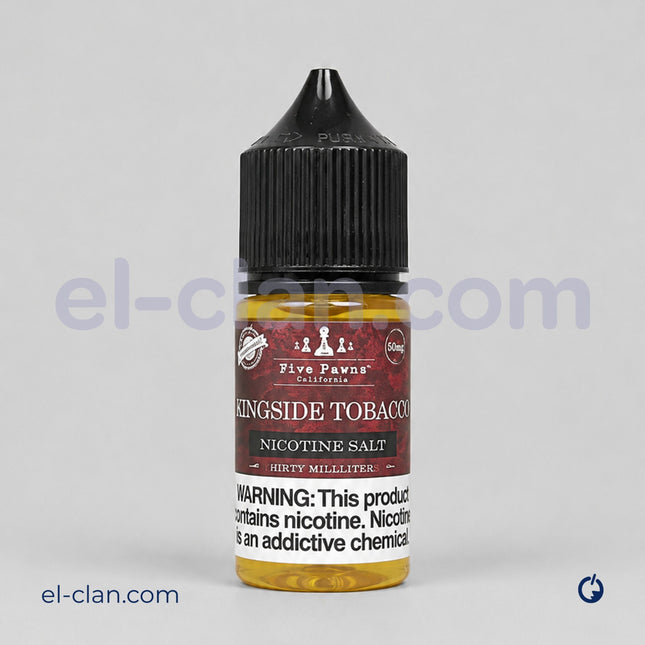 Five Pawns SaltNic Kingside Tobacco Burley توباكو