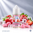 سائل فيب نيكوتين ستروبيري بابل غام من Vape Station إي-جوس، عبوة ليكويد محلي بنكهات لبان وفراولة ساقعة جدا