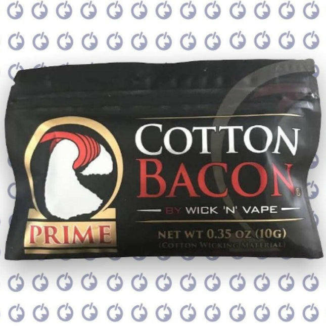 Bacon prime cotton قطن بيكون برايم - Wick N -  الكلان فيب el-clan.