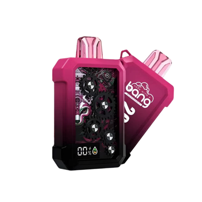 Bang 20K Black Dragon Ice disposable vape with dragon design, 20000 puffs, salt nic, black color, for flavorful vaping.
