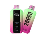 Bang 25K Watermelon Bubble Gum disposable vape device with pink and green design, featuring watermelon bubble gum flavor and salt nicotine.