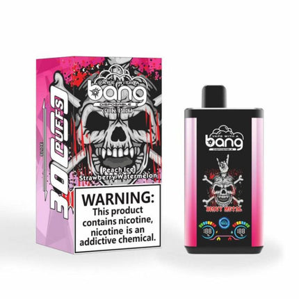 Bang 30K Pro Peach Ice Strawberry Watermelon Disposable خوخ فراوله بطيخ ساقع