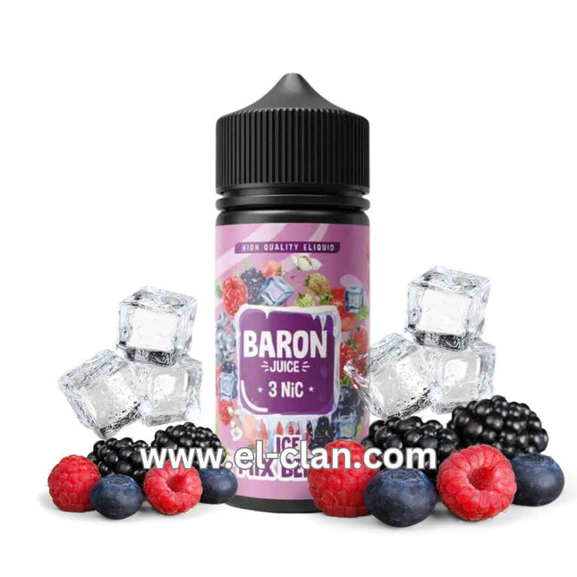 Baron Ice Mix Berry مكس توت ساقع - Baron E-juice -  الكلان فيب el-clan.