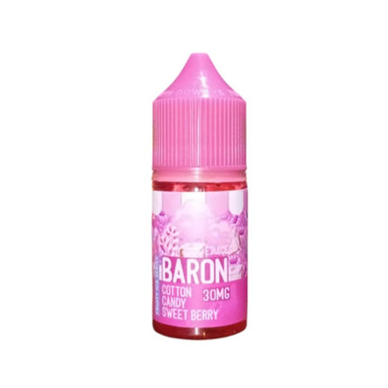 Baron SaltNic Ice Cotton Candy Sweet Berry غزل بنات توت